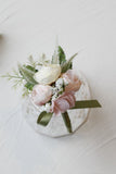 Romantic Blue Prom Corsage for Wedding Party