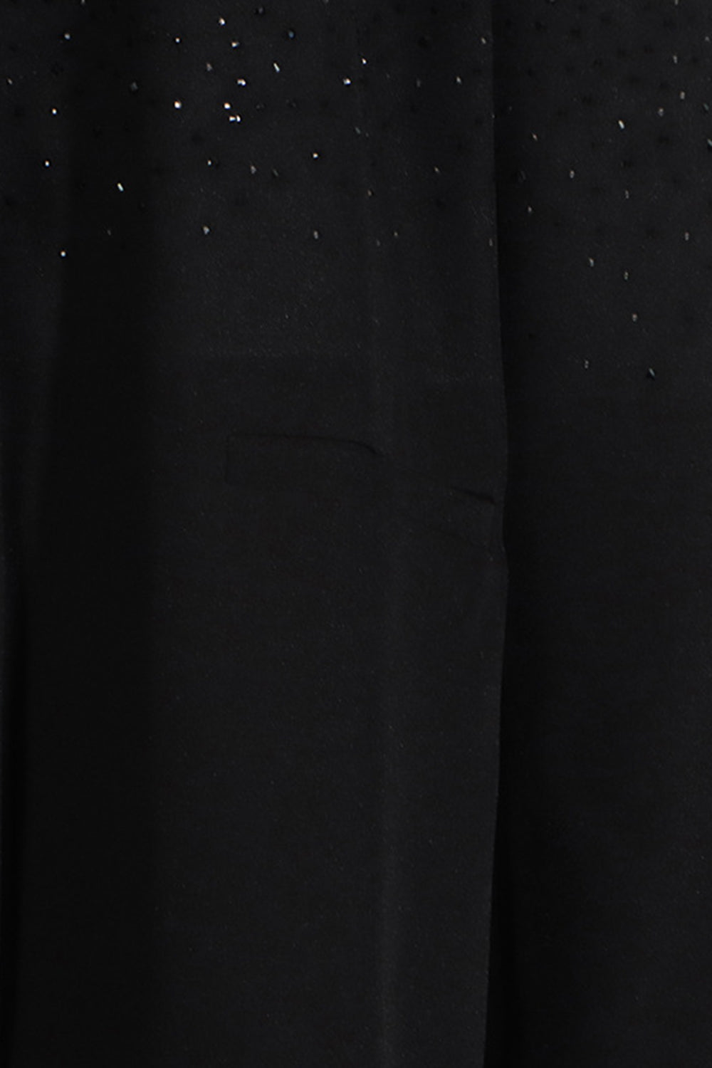 Sparkly Black Notched Lapel Women Blazer with Beading