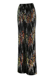 Sparkly Black Peak Lapel 2 Piece Women's Prom Suit