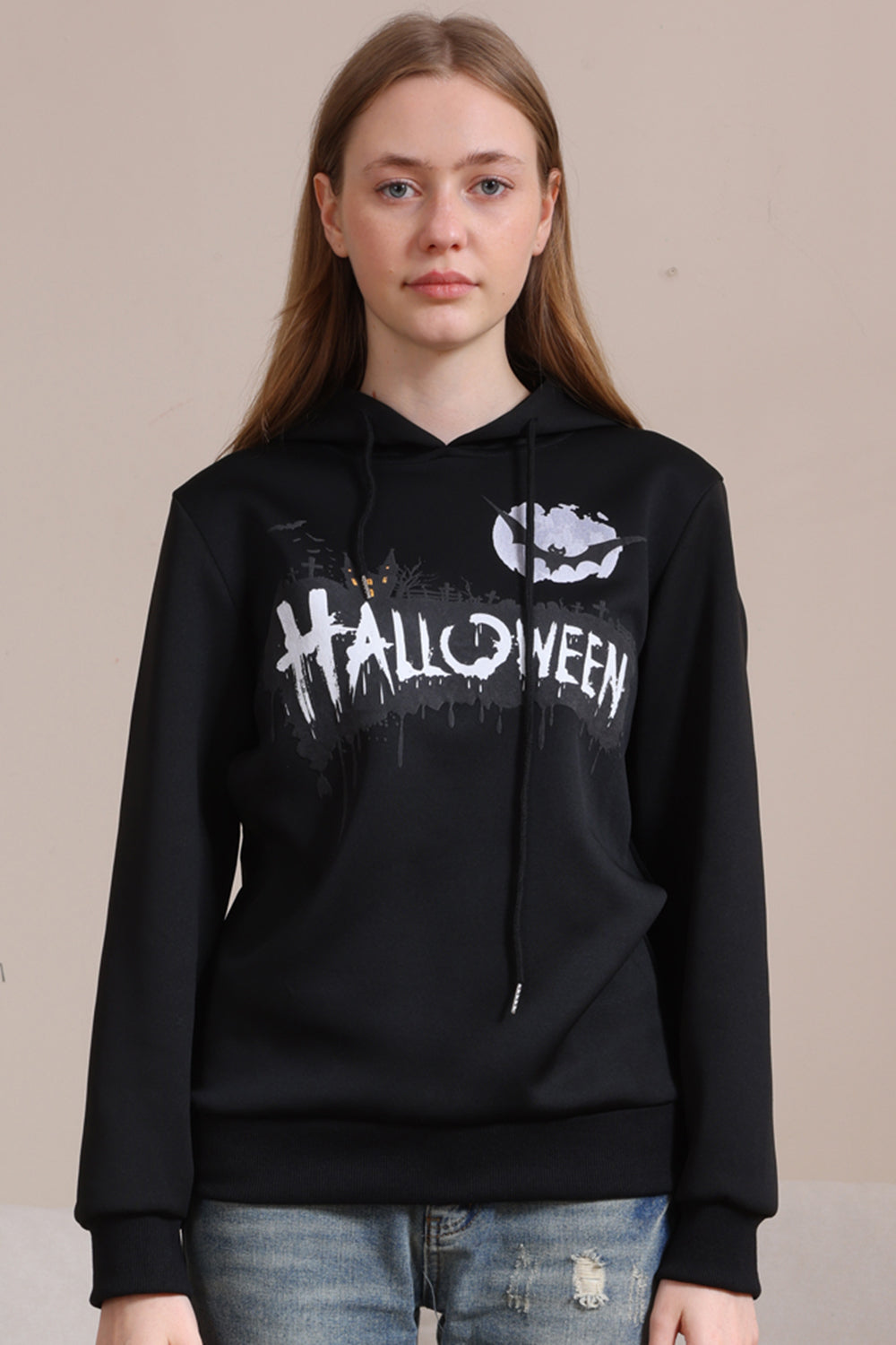 Family Set Black Long Sleeve Sweatshirt