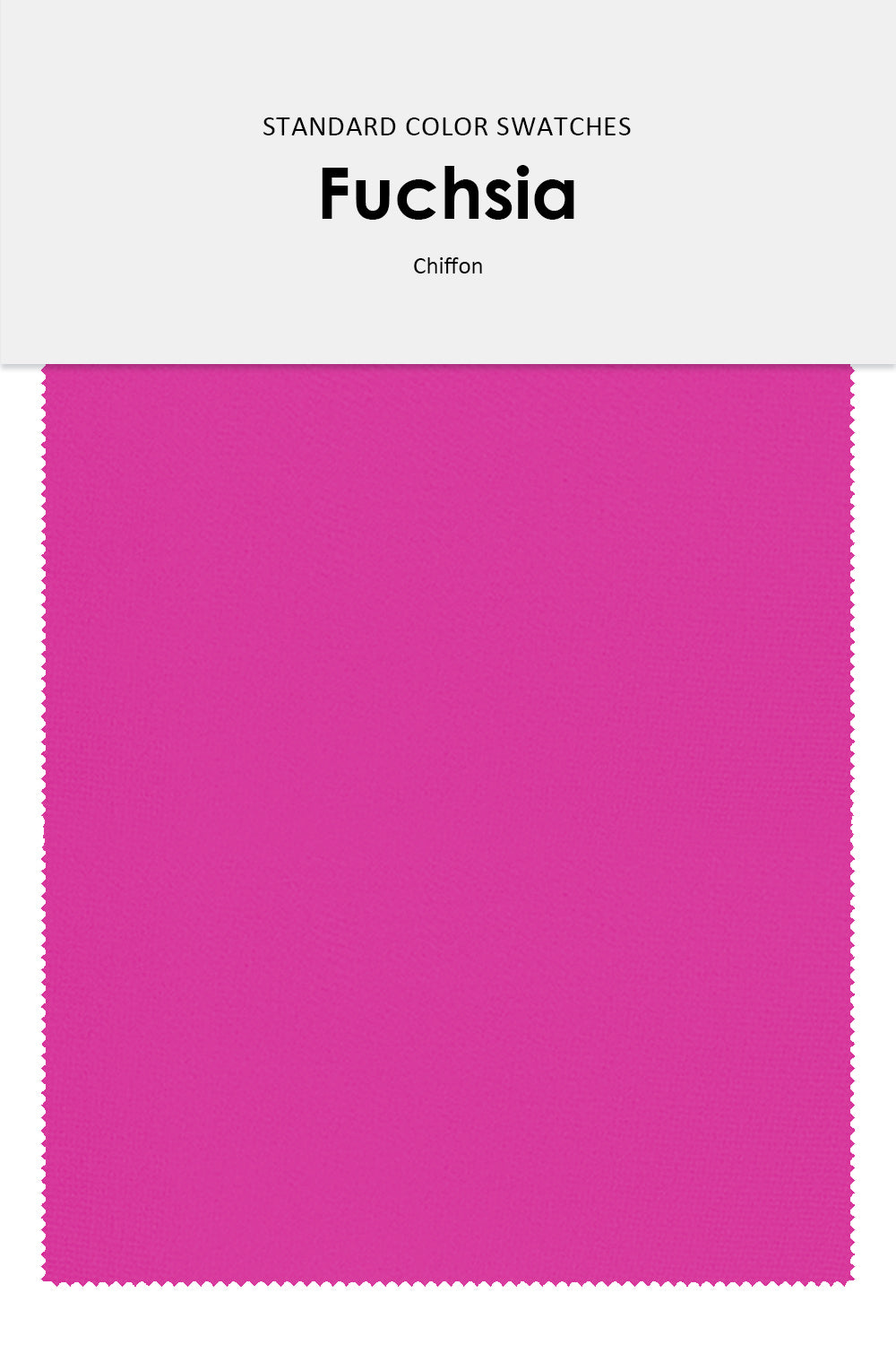 New Dress Chiffon Fabric Color Swatches