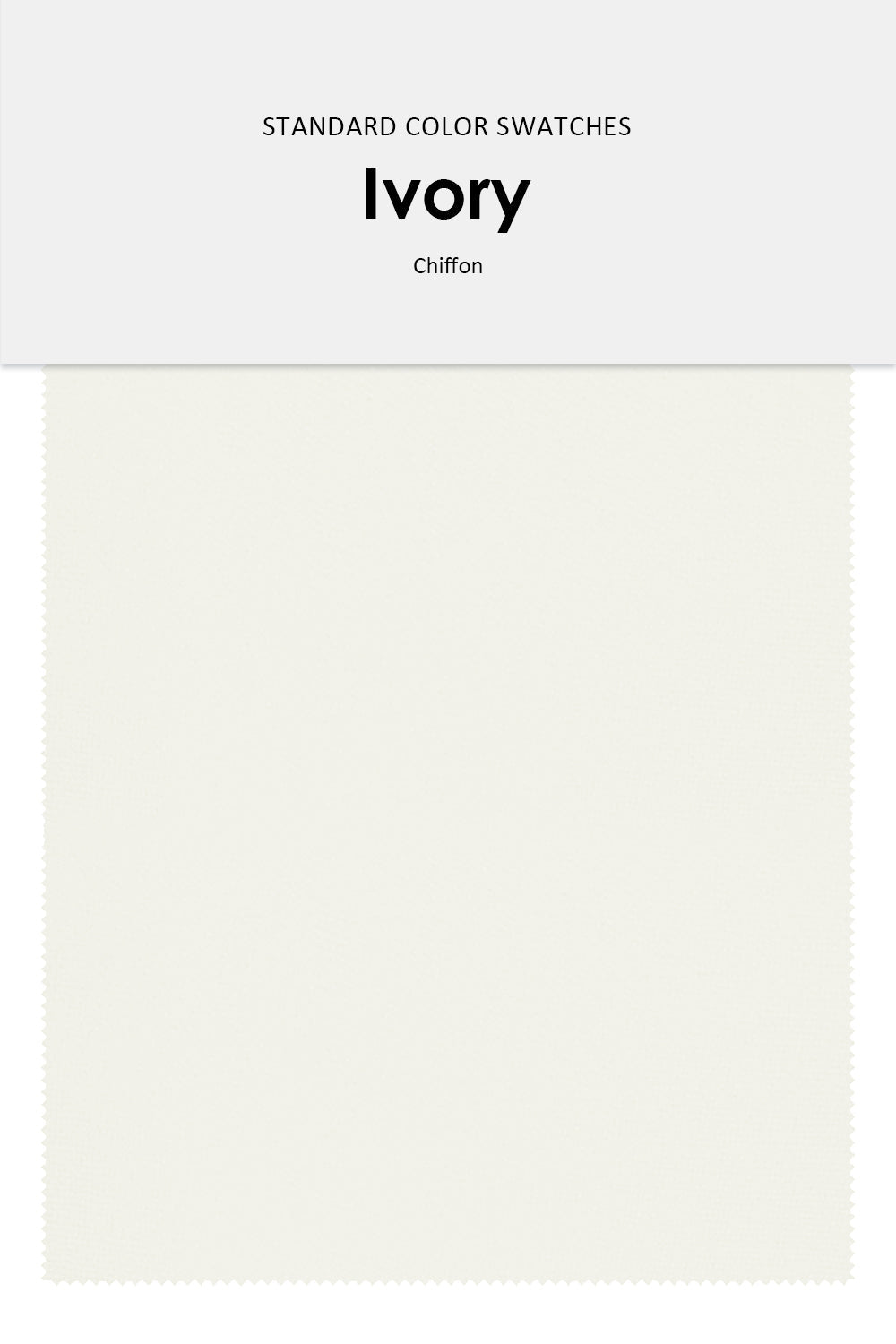 New Dress Chiffon Fabric Color Swatches