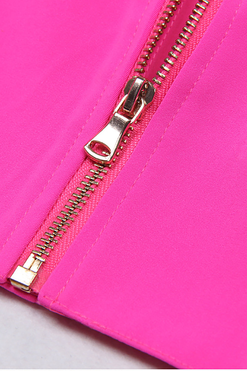 Fuchsia 3 Piece Double Breasted Women Ball Suits