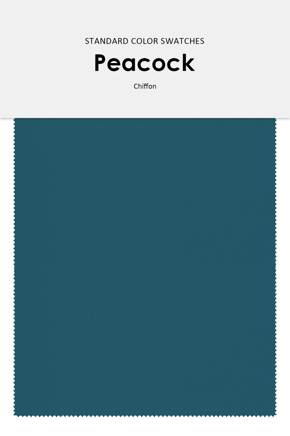 New Dress Chiffon Fabric Color Swatches