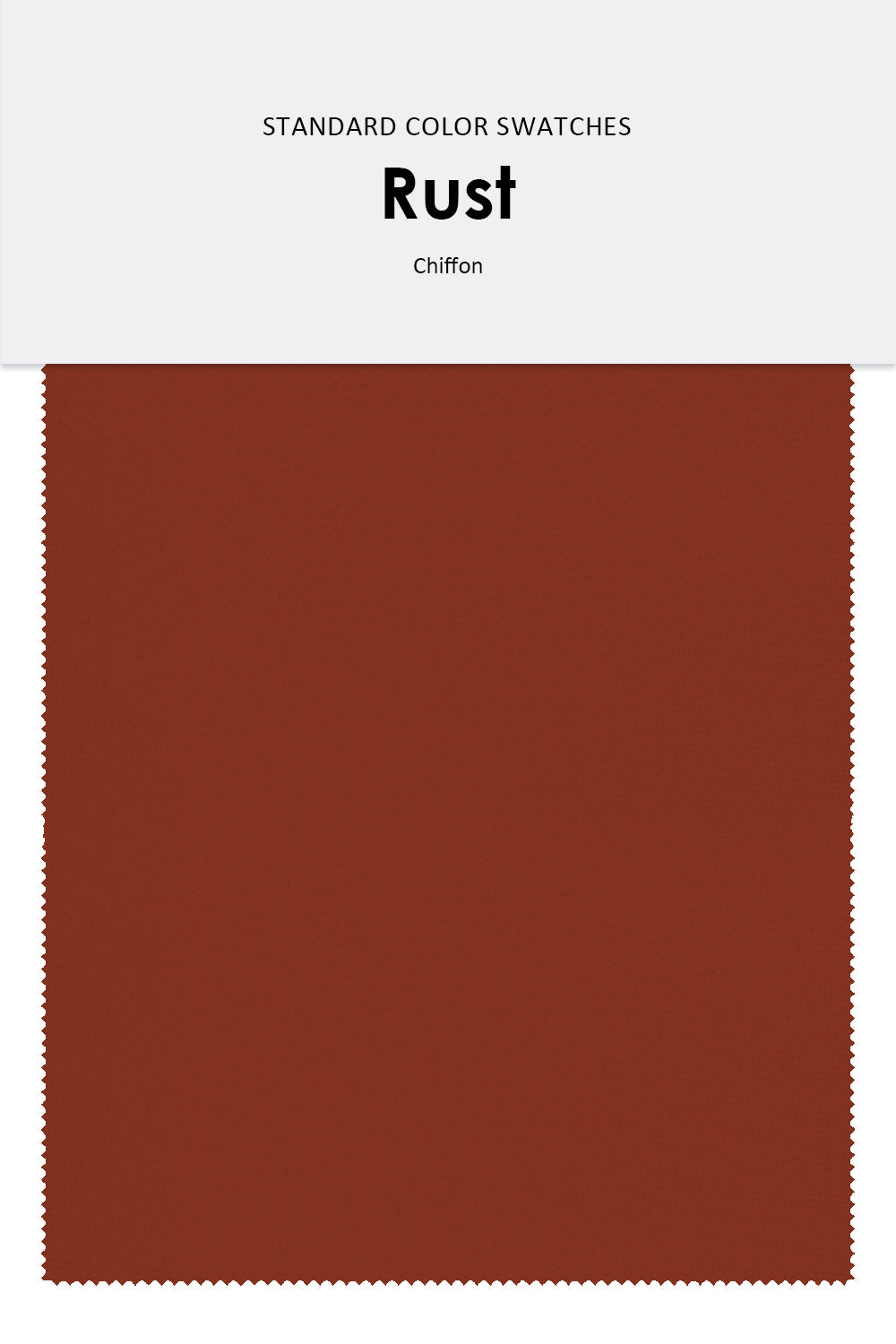 New Dress Chiffon Fabric Color Swatches