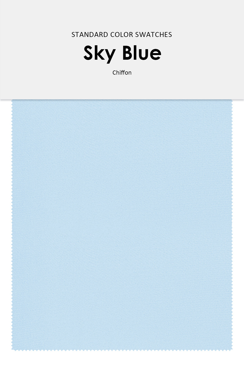 New Dress Chiffon Fabric Color Swatches