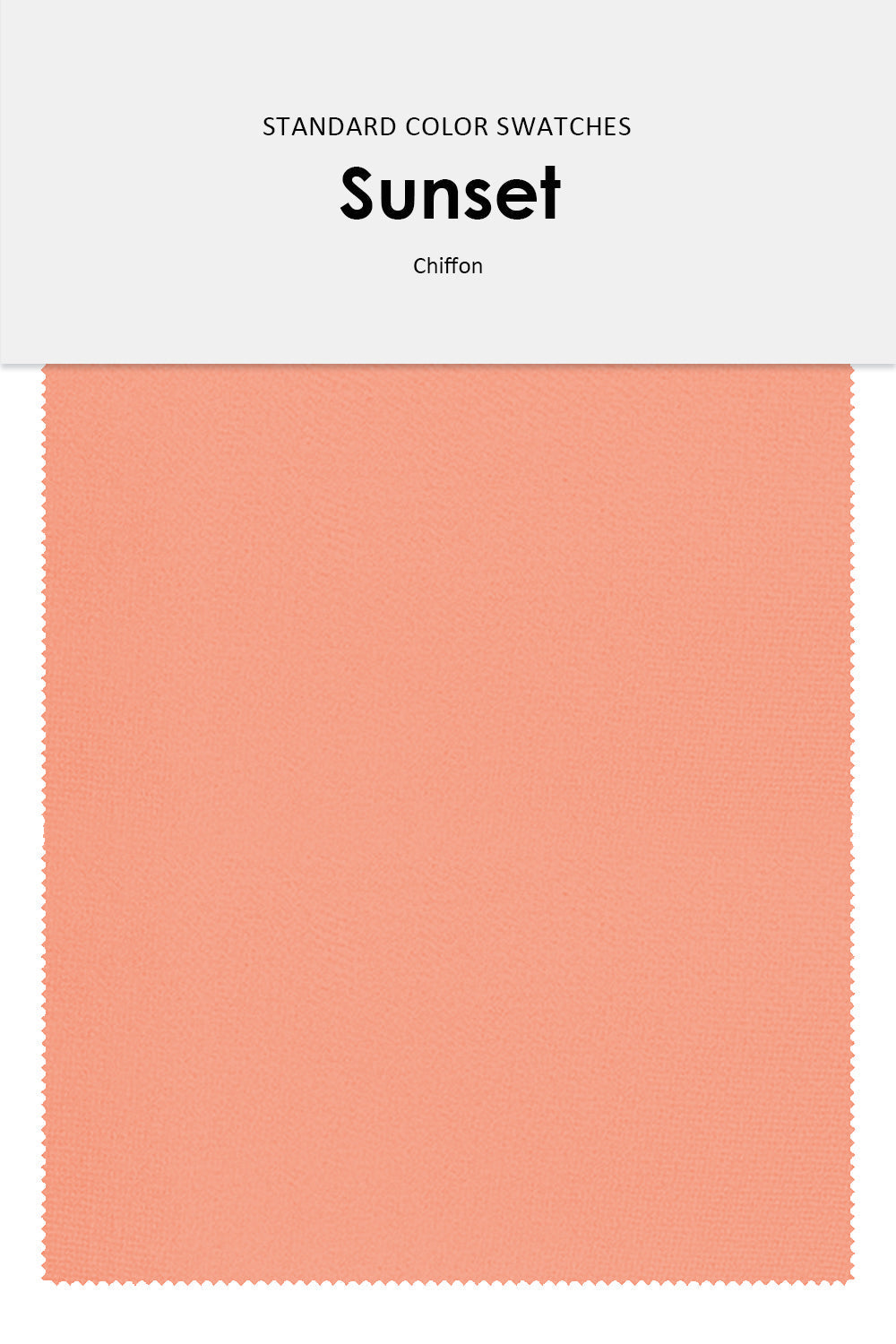 New Dress Chiffon Fabric Color Swatches