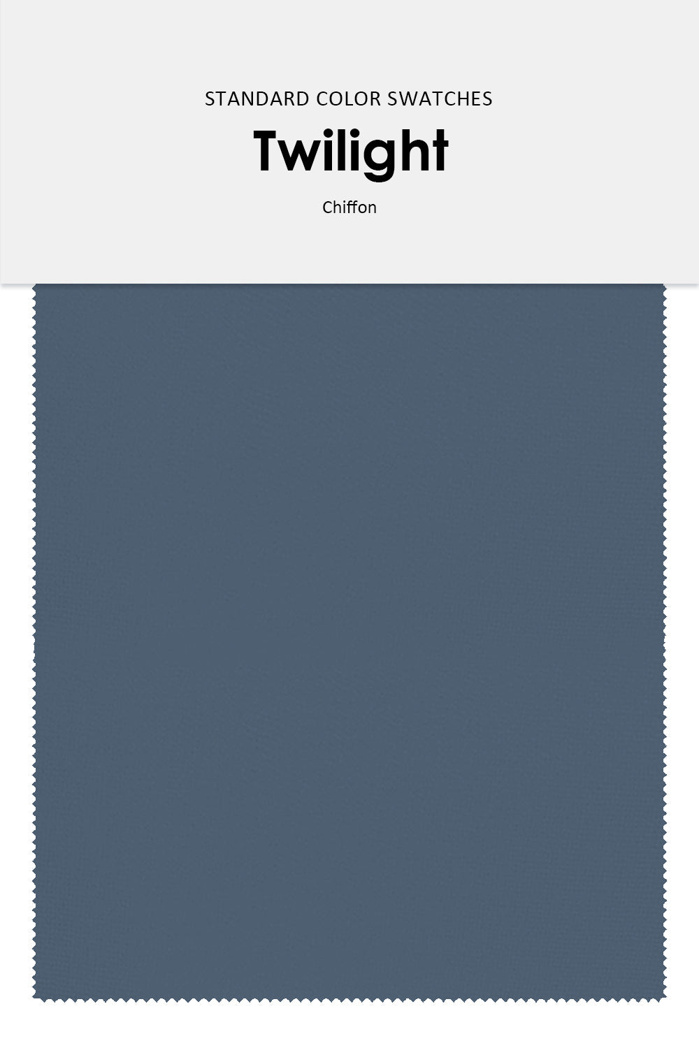 New Dress Chiffon Fabric Color Swatches