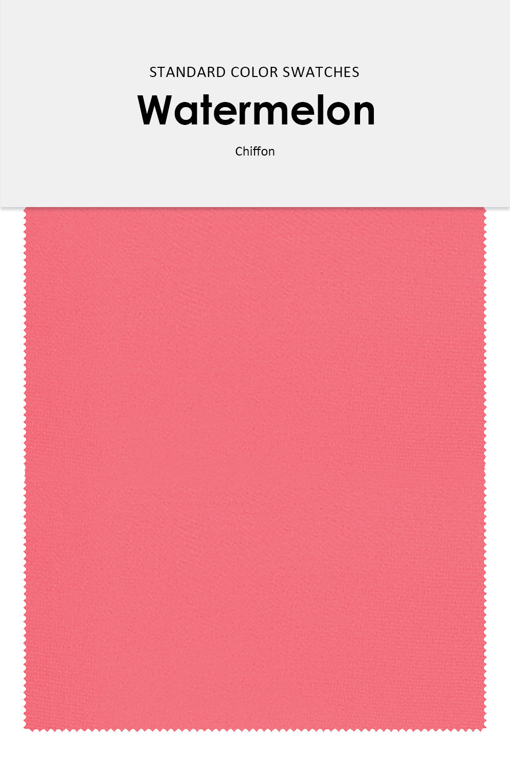 New Dress Chiffon Fabric Color Swatches