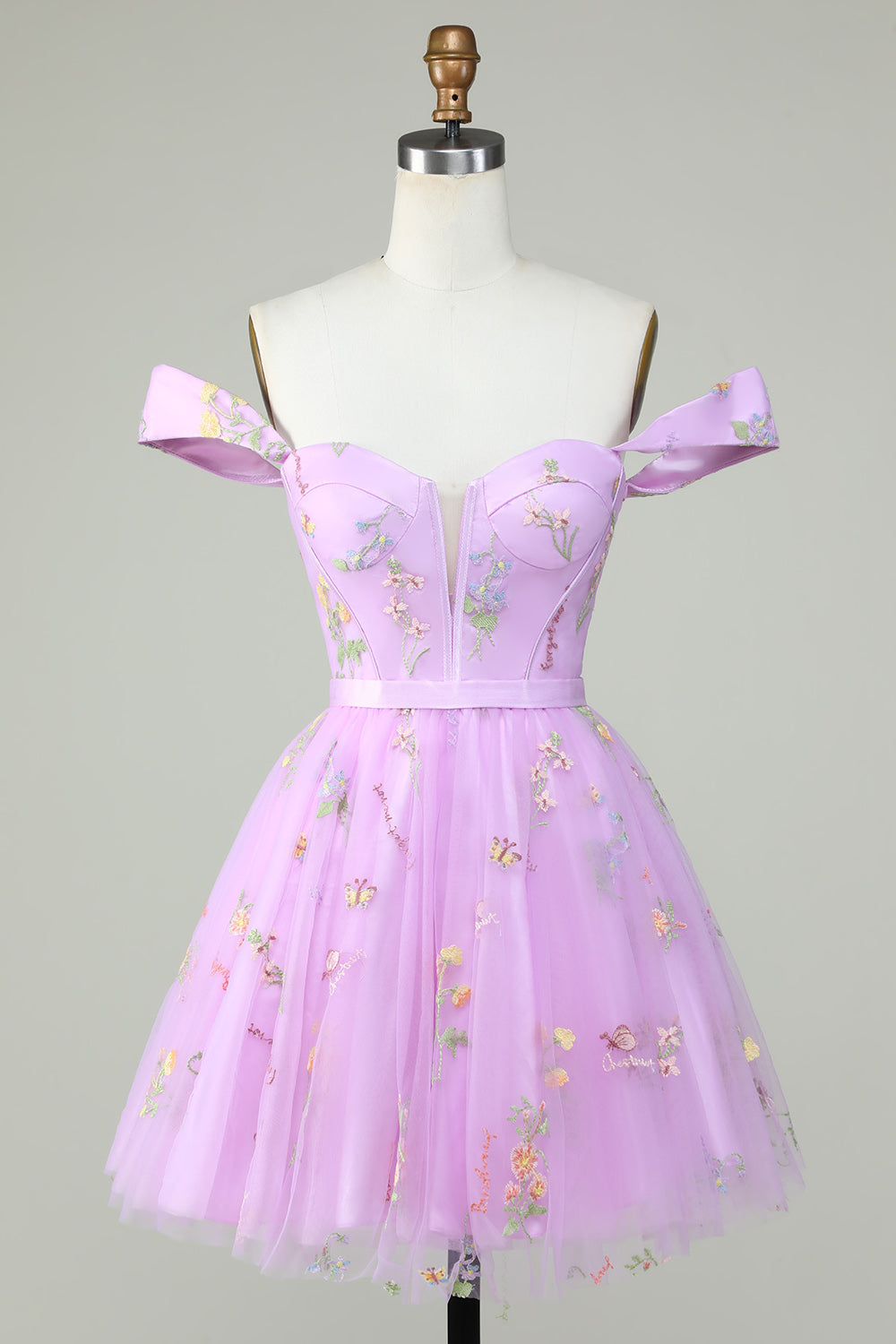 Champagne Cute A Line Sweetheart Short Cocktail Dress