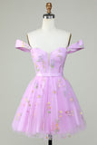 Champagne Cute A Line Sweetheart Short Cocktail Dress