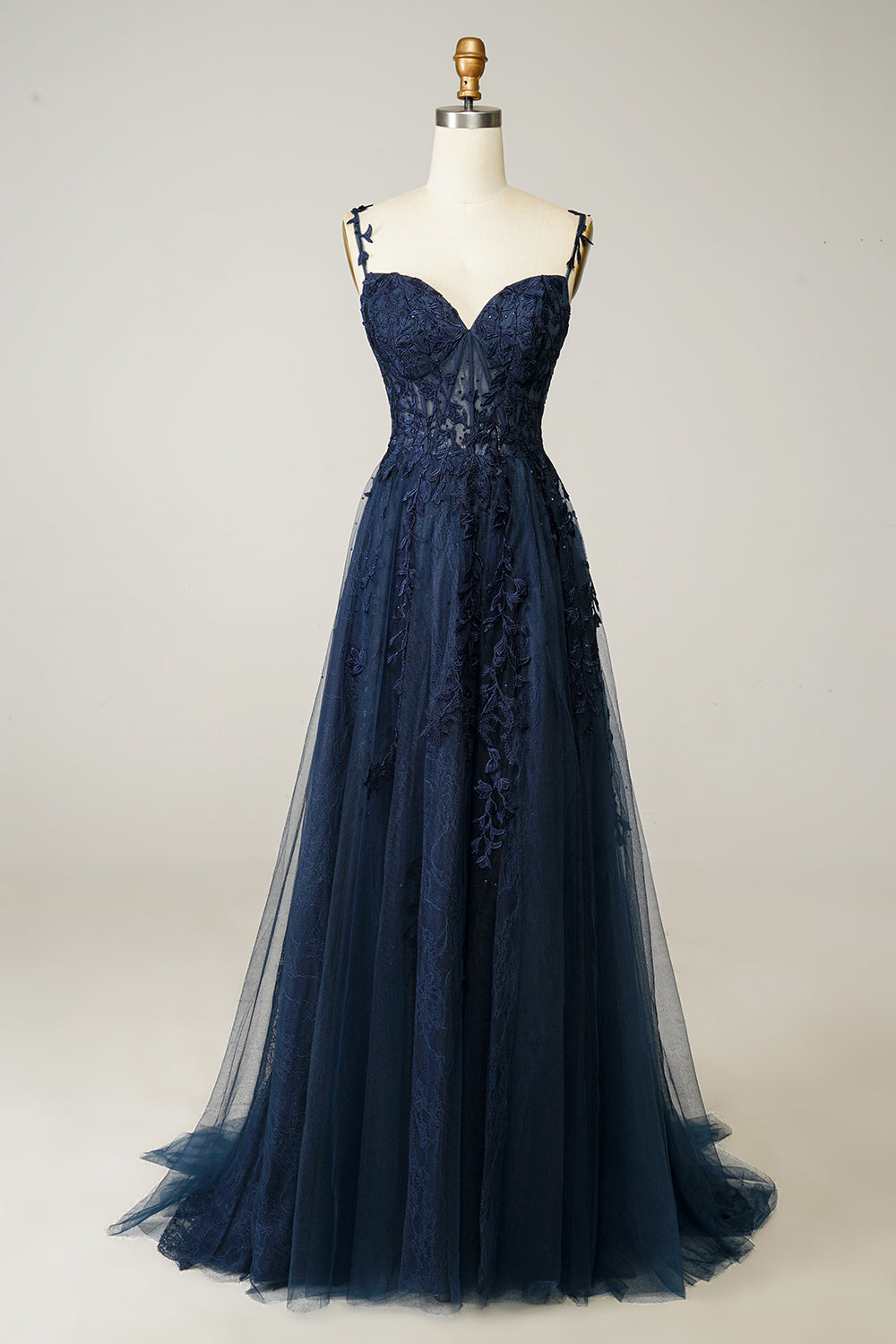 Purple Off the Shoulder Long Ball Dress with Appliques