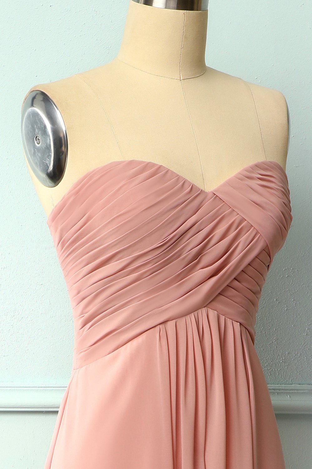 Ruffle Strapless Dress