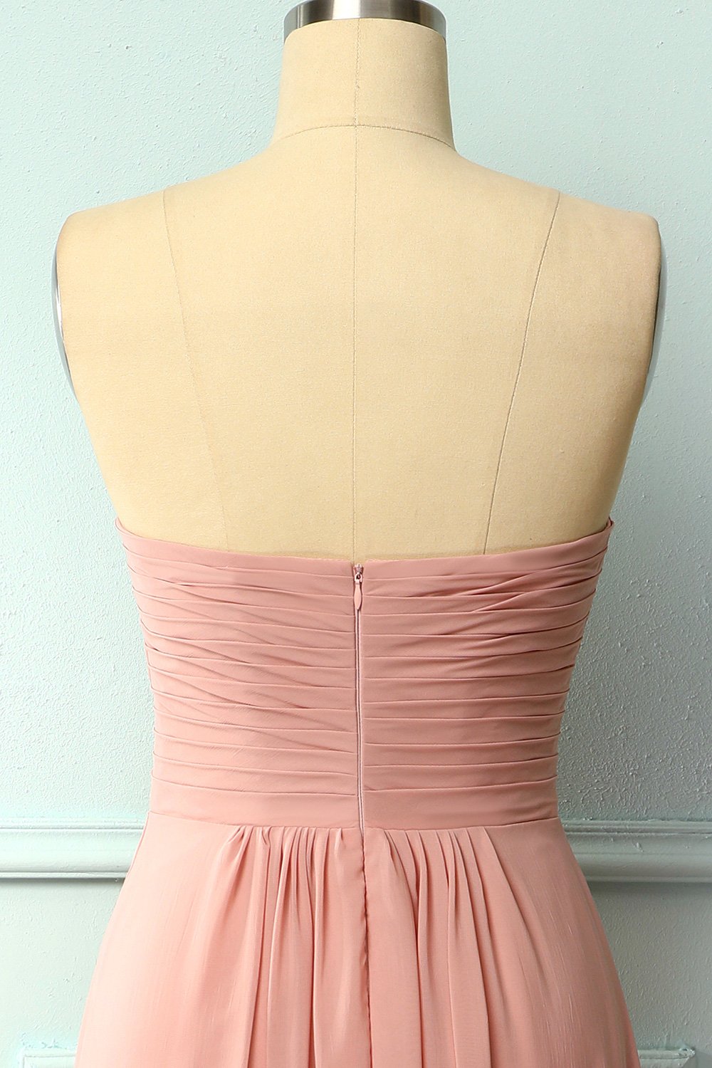 Ruffle Strapless Dress