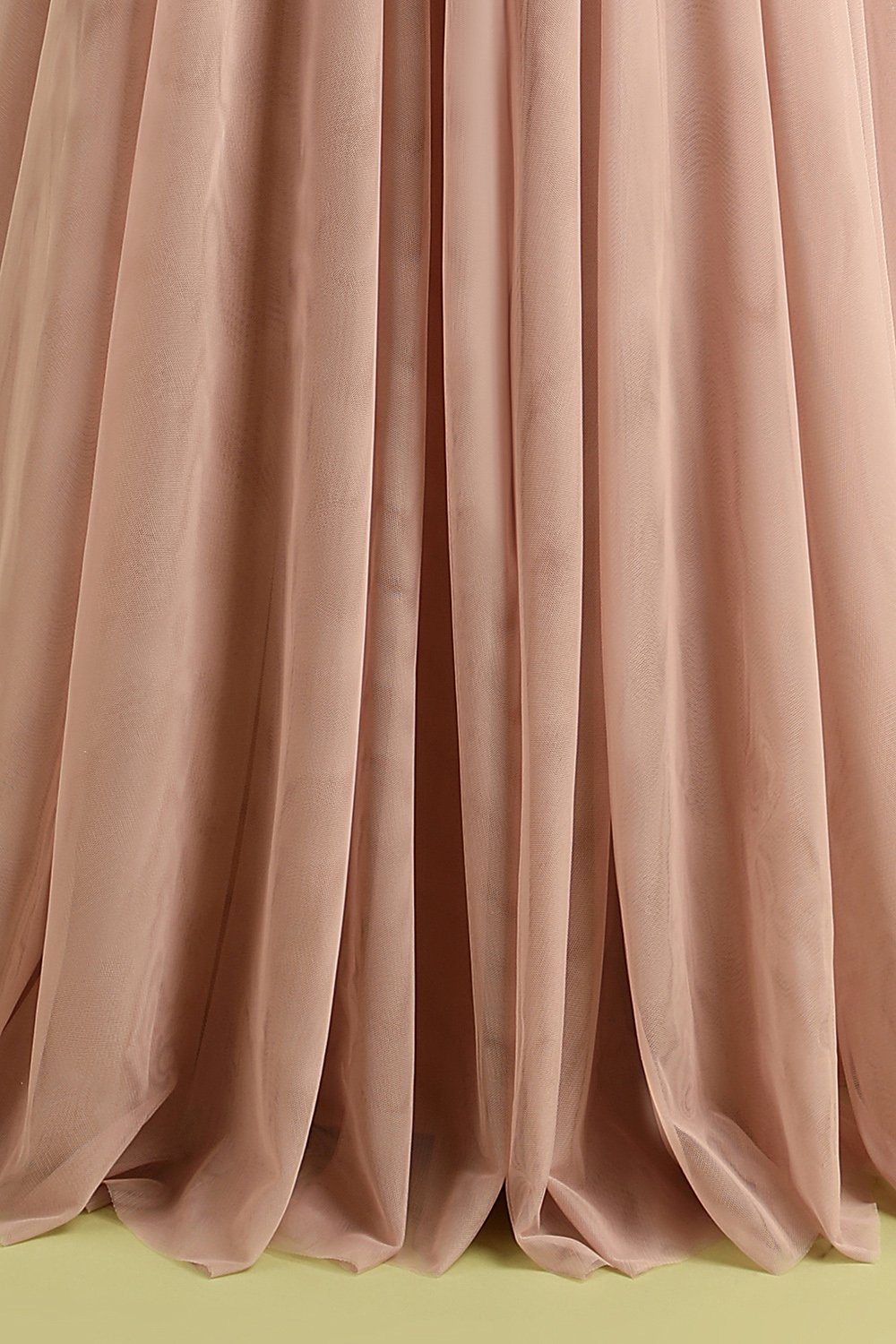 Pink Split Front Spaghetti Straps Ball Dress