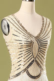 Sequin Glitter Fringe 1920s Dress