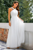 Ruffle White Dress