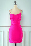 Rose Pink Tight Party Dress