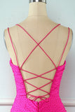 Rose Pink Tight Party Dress