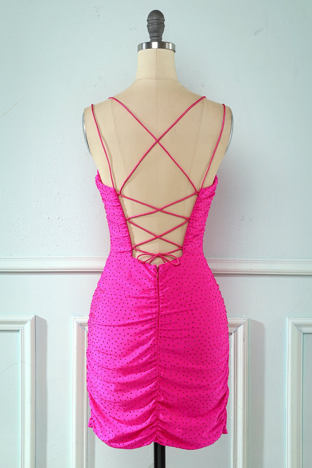 Rose Pink Tight Party Dress