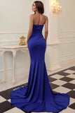 Black Strapless Sweetheart Form-Fitting Mermaid Long Ball Dress