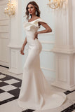 One-Shoulder Mermaid Black Ball Dress
