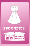 ZAPAKA MYSTERY BOX of 2Pc Vintage Dresses