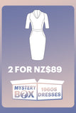 ZAPAKA MYSTERY BOX of 2Pc 1960s Dresses