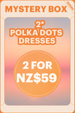ZAPAKA MYSTERY BOX of 2Pc Polka Dots Dresses