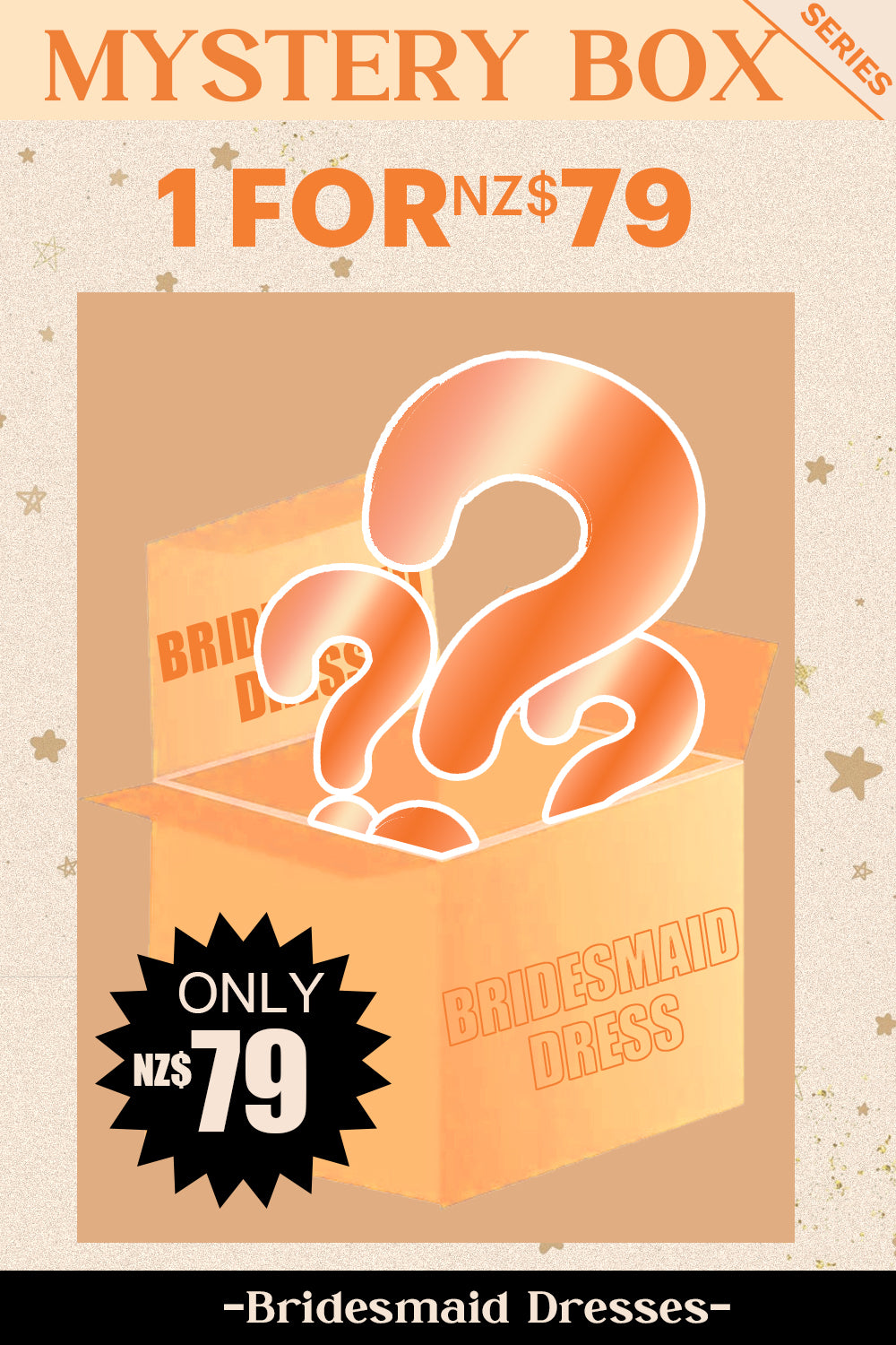ZAPAKA MYSTERY BOX of 1Pc Bridesmaid Dress