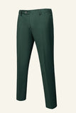 Black Notched Lapel 3 Piece Men's Wedding Suits