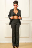 Black Polka Dots 3-Piece Peak Lapel Ball Suits