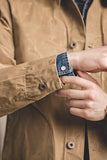 Men's Khaki Button Down Casual Jacket