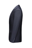 Notched Lapel Two Buttons Black Men's Ball Suits