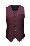 Notched Lapel Two Buttons Black Men's Ball Suits