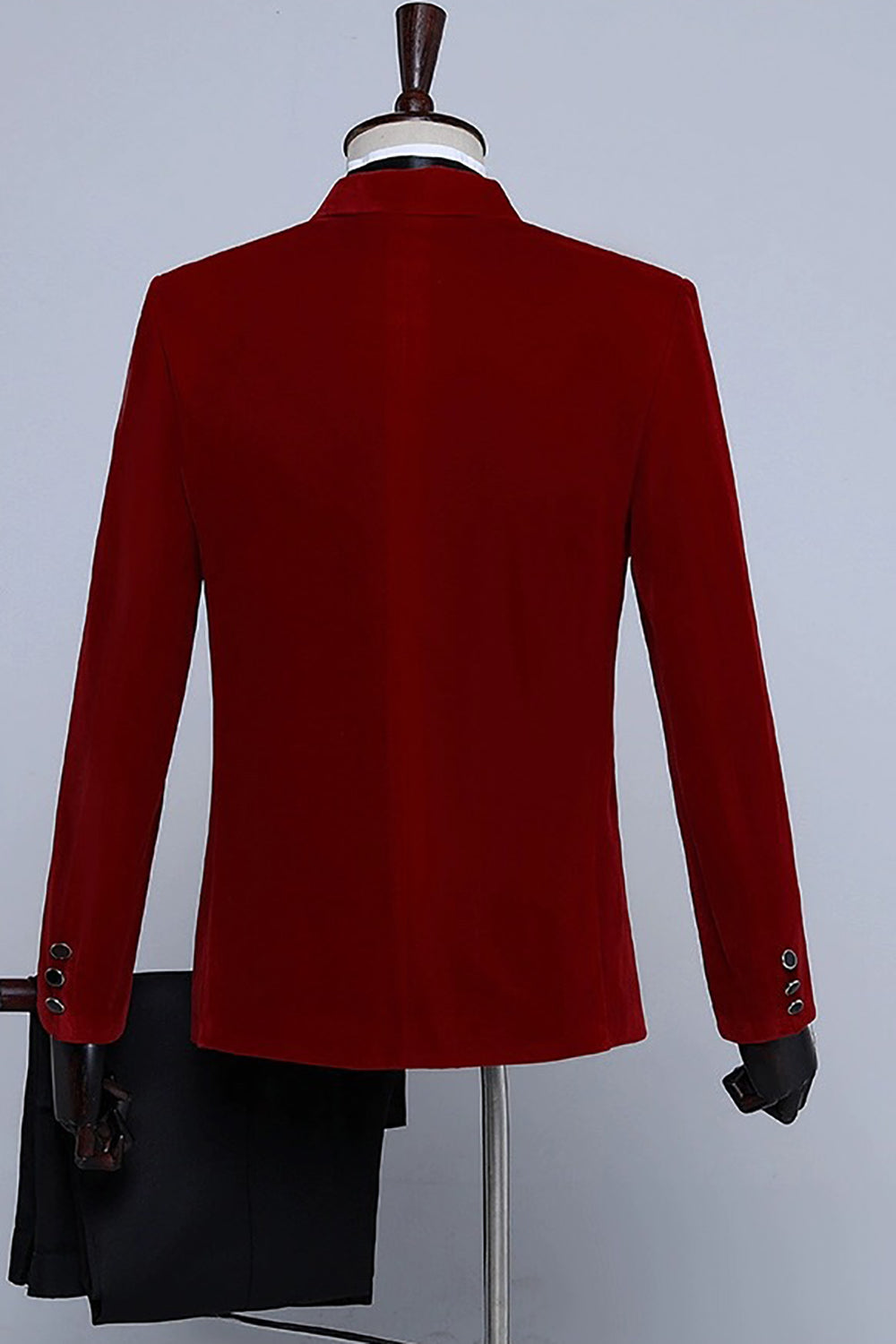 Black Velvet Men's Blazers for Party