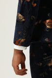 Black Notched Lapel Double Breasted Men's Ball Suits