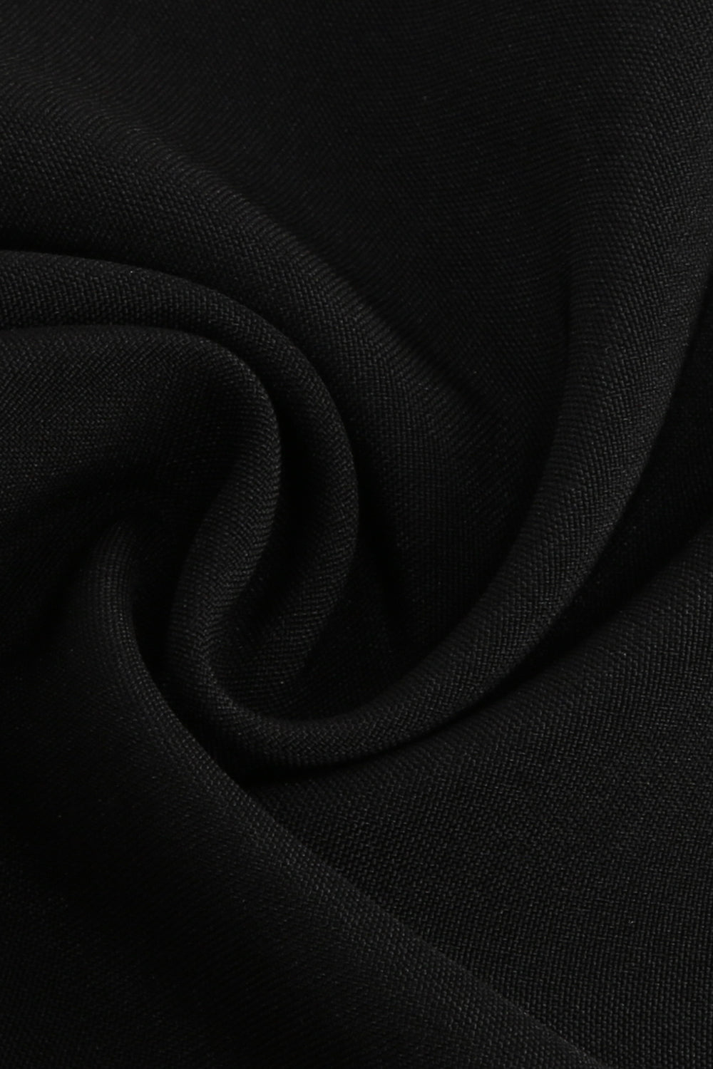Black Jewel Neck Sleeveless 50's Girls Dress