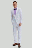 Men's Slim Fit 2 Piece Suit One Button Shawl Lapel Tuxedo for School Ball