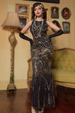 Black Ivory 1920s Forma Party Dress