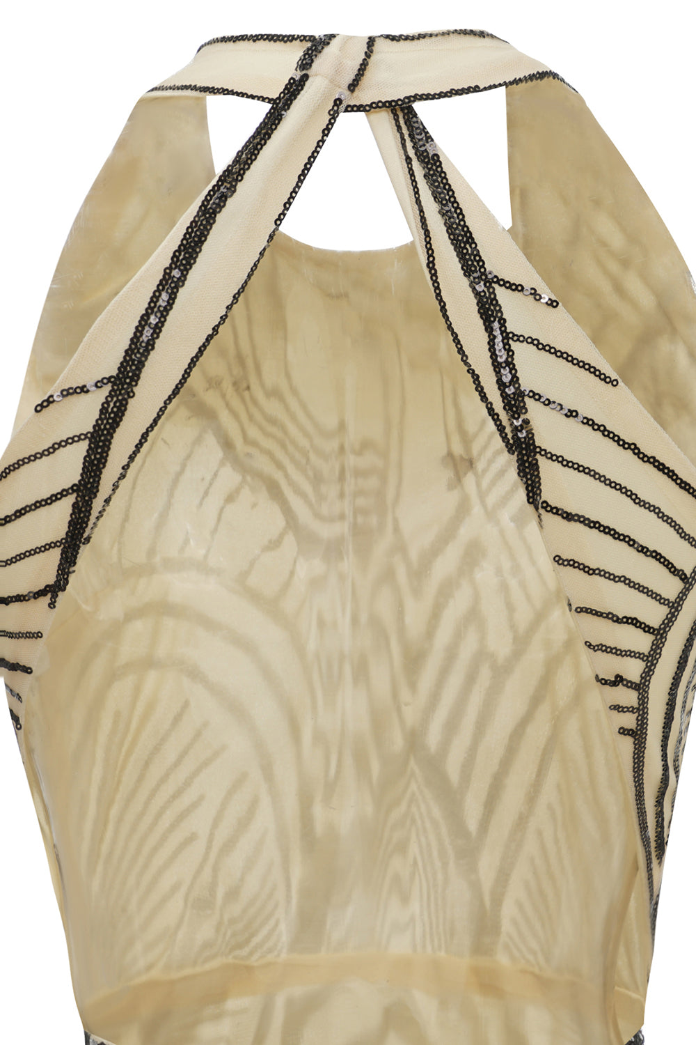 Black Ivory 1920s Forma Party Dress