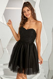 Little Black Sweetheart Cocktail Dress