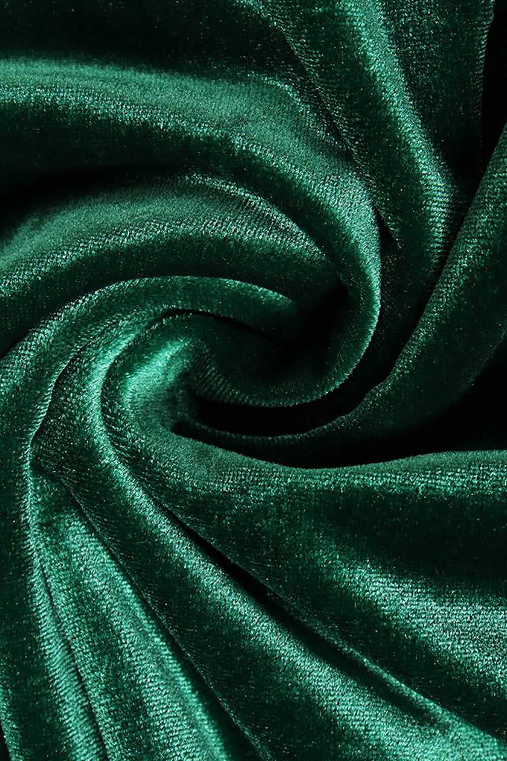 Dark Green V-Neck Long Sleeves Holiday Party Dress with Pleated