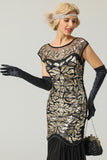 Black Mermaid Flapper Dress