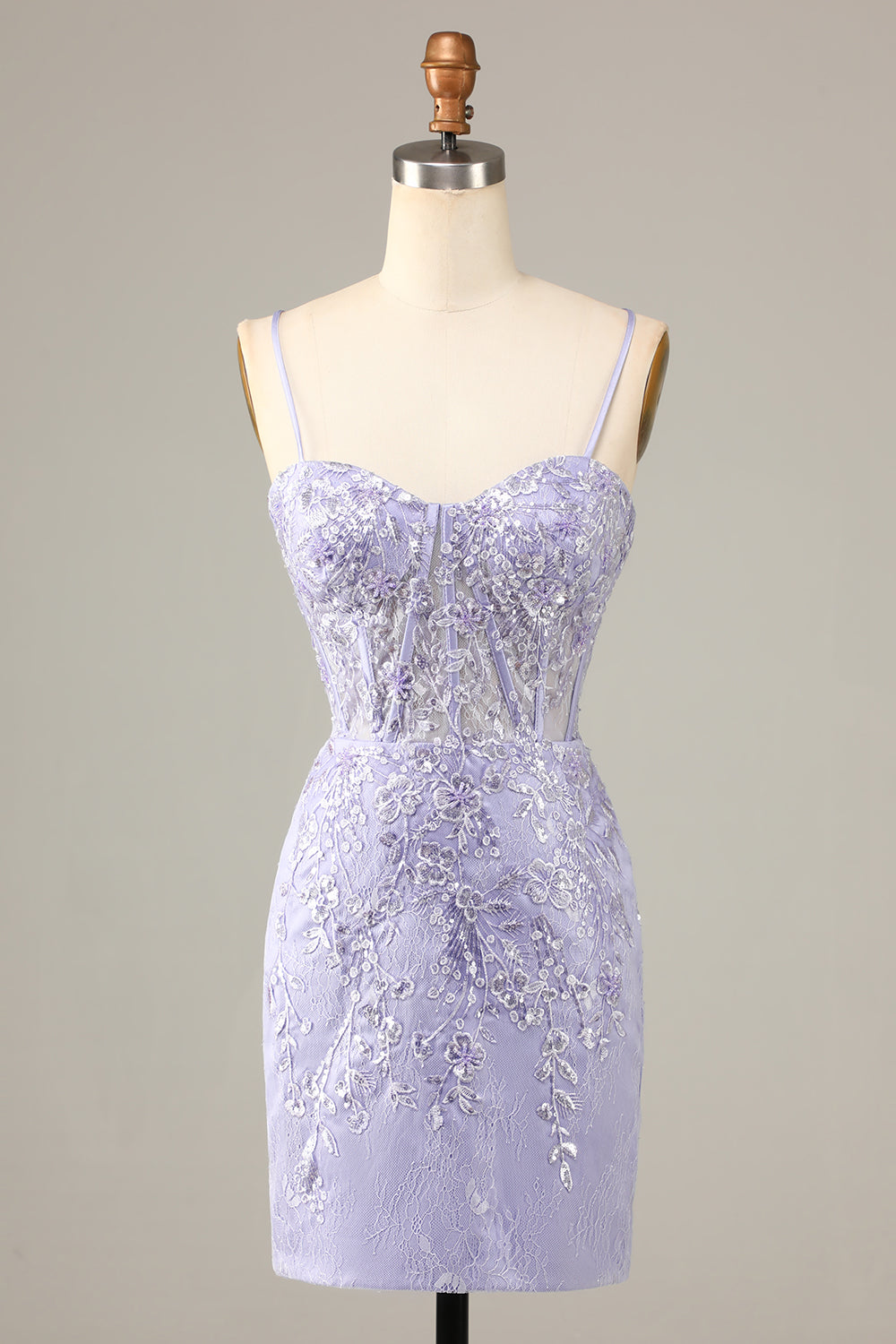 Lace Pretty Bodycon Corset Cocktail Dress