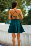 Sexy Green Halter Party Dress