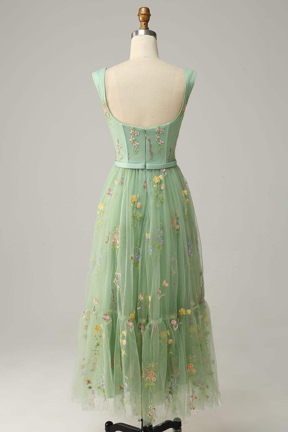 Princess A Line Sweetheart Light Purple Long Ball Dress with Embroidery