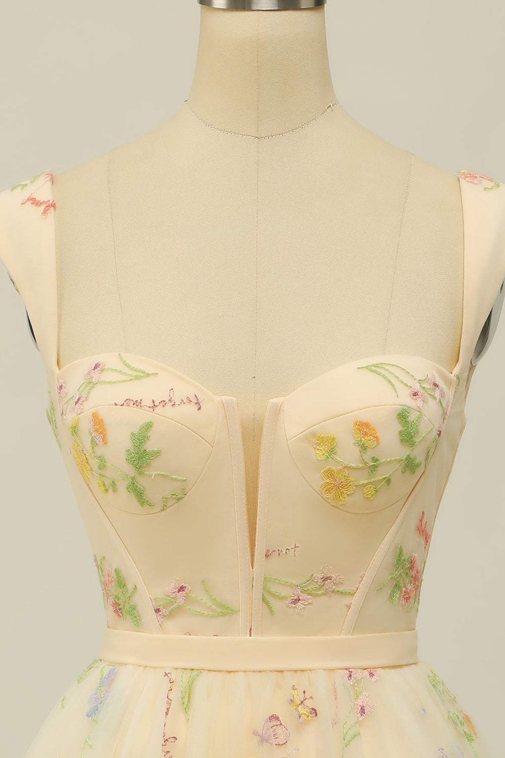 Cute A Line Sweetheart Champagne Short Cocktail Party Dress