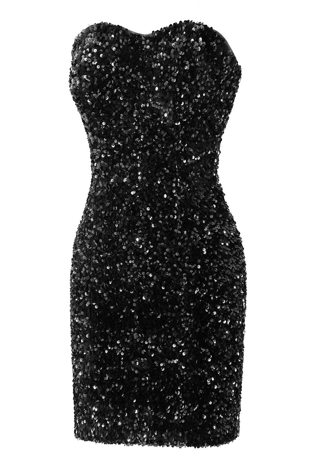 Royal Blue Sweetheart Sequins Tight Cocktail Dress