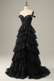 Princess A Line Off the Shoulder Pink Long Ball Dress with Appliques